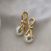 گوشواره گره و مروارید