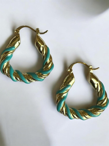 گوشواره میناکاری گیسو
