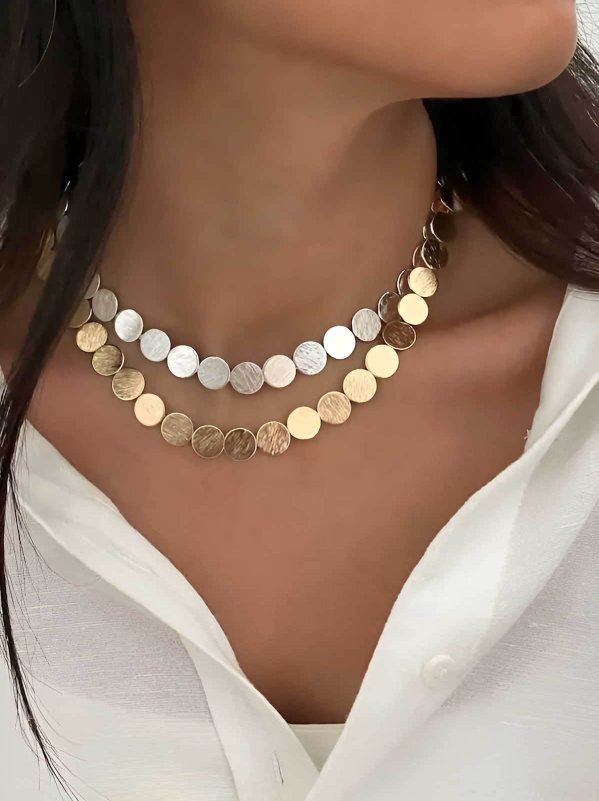 گردنبند دایره ای